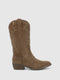 Botas Texanas em Taupe